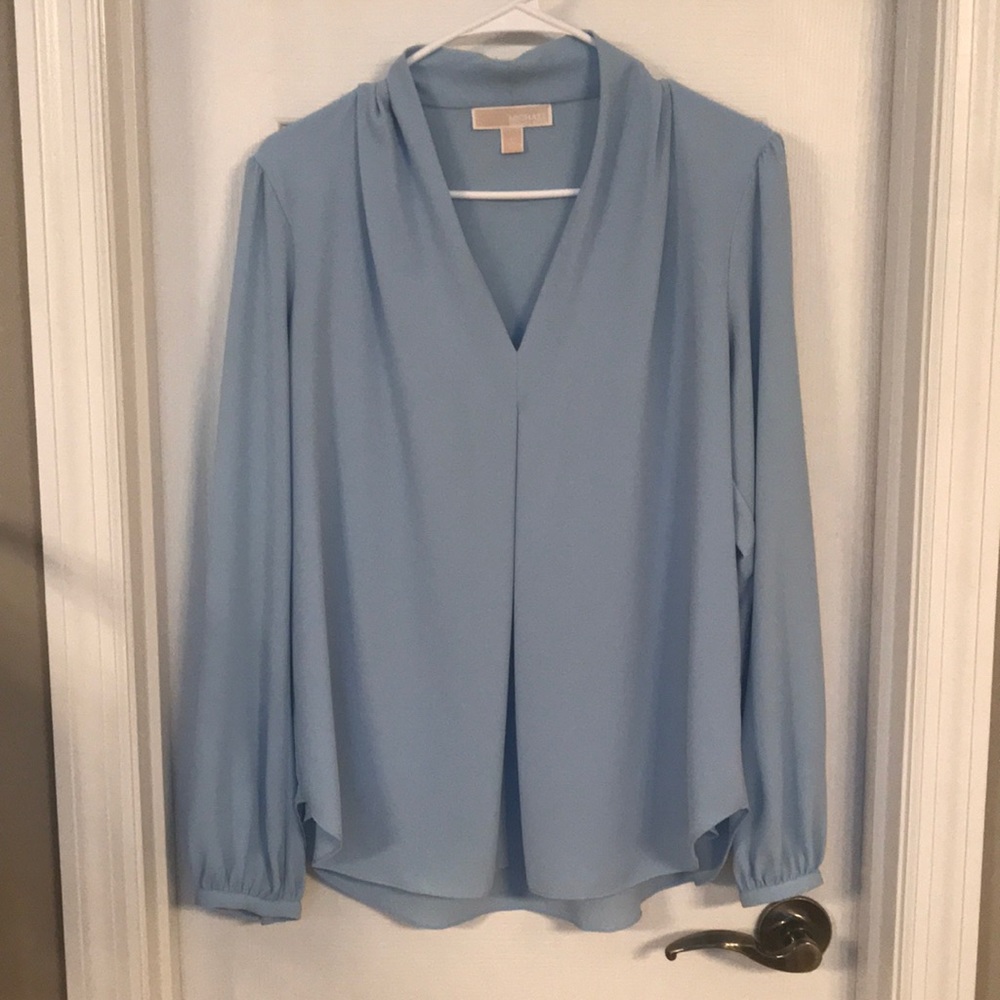 Michael Kors Blue Blouse